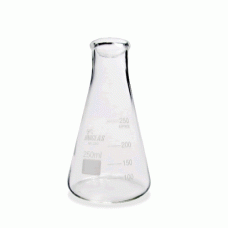 Frasco Erlenmeyer Boca Estreita graduado cap.250ml